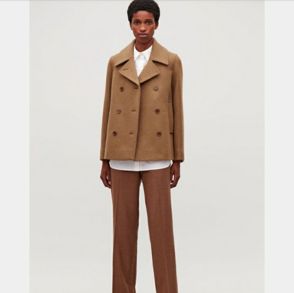 cos wool blend coat